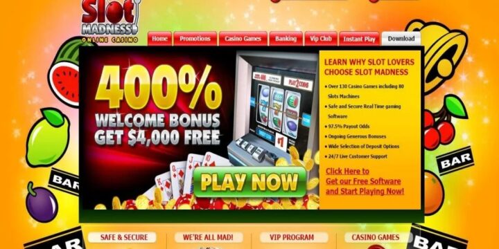Slots of Madness: Unleash the Thrill of Online Gambling
